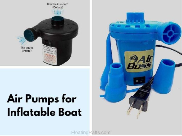 4 Best Air Pumps for your Inflatable Boat Floating Rafts